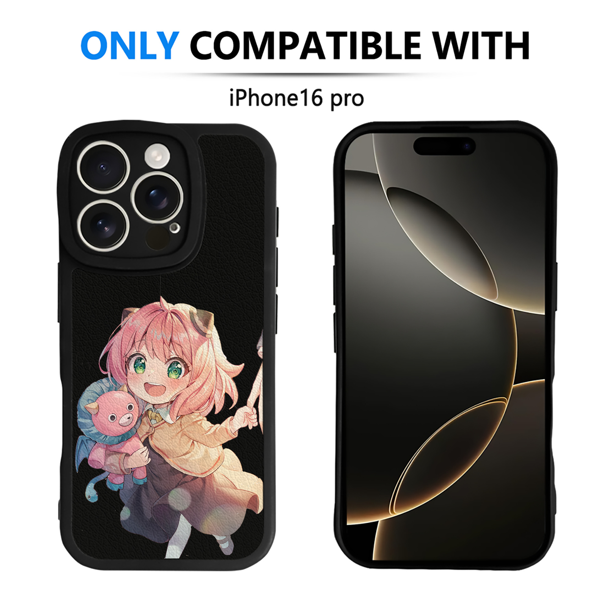 （画像用） SPY×FAMILY间谍家家酒 【iPhone 16シリーズ対応】シリコンスマホケース（レザー調） 材質：シリコン